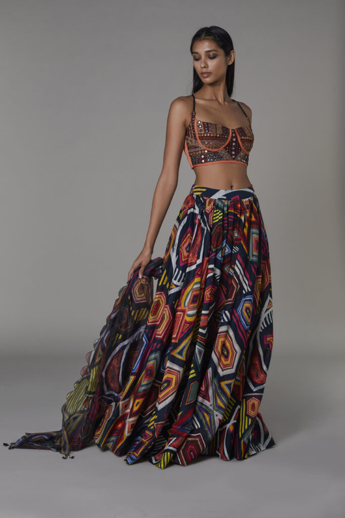 2022_3_4 SAAKSHAKINNI4179 Saaksha x Kinni Luxe Boho Quad Collection Long Dress