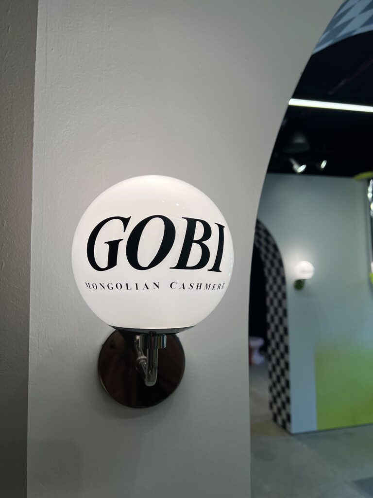 IMG_5607 Gobi Cashmere Showfields Pop Up Residency