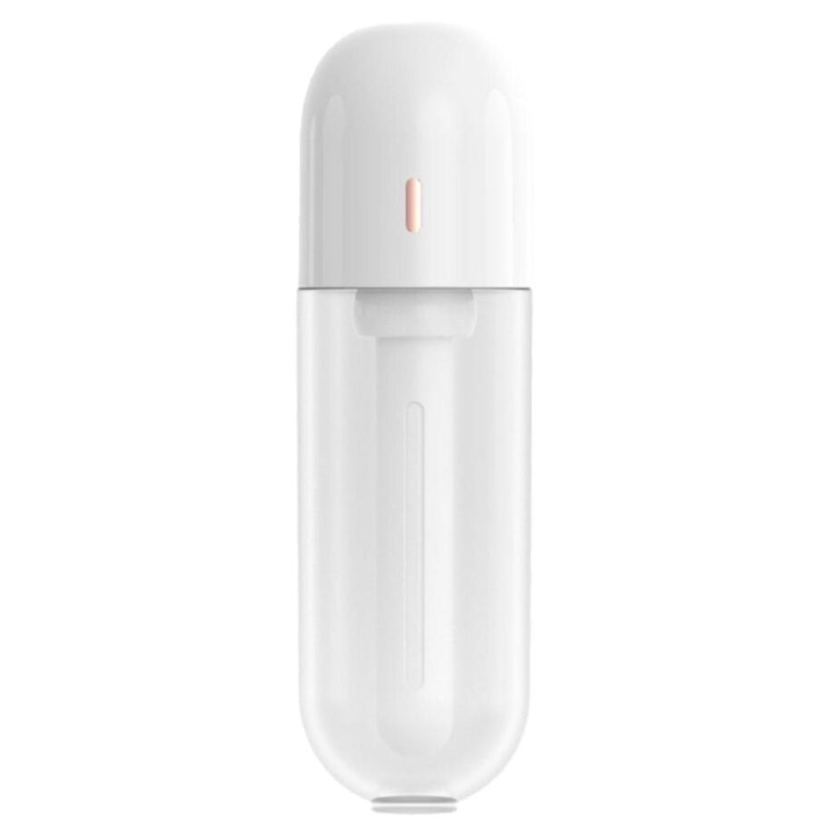 multitasky_whitepill multitasky portable bottle humidifier cream white