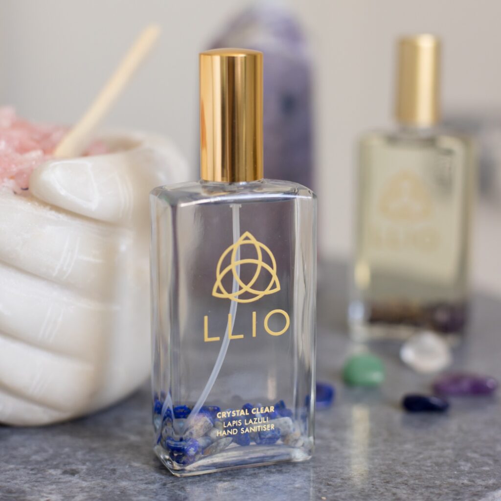 crystalclear-handsanitizer Llio Lapis Lazuli Hand Sanitizer Spray