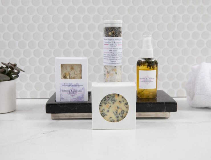 Kesha Janaan Jasmine Lavender Skincare Set