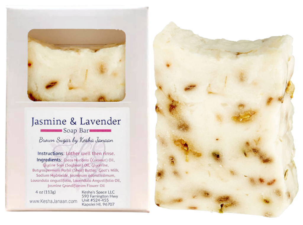 keshajanaan_soapbar Kesha Janaan Jasmine Lavender Soap Bar