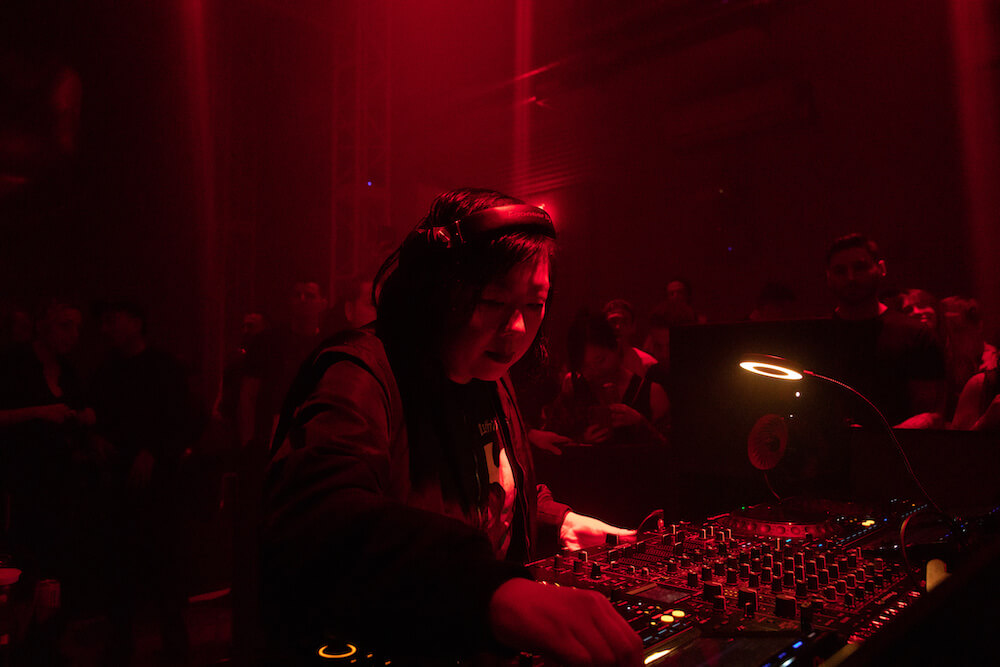 5G0A0119 Hiroko Yamamura at SILO Brooklyn TNL VZN Techno Event / Photo Courtesy of Magnum PR