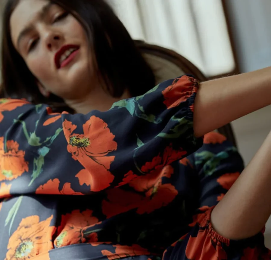 amour vert washable silk blouse