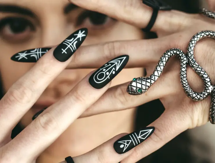 Rave Nailz witchy nails press ons