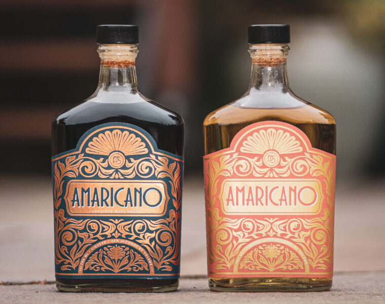 Fast Penny Spirits Americano Amaro and Americano Amaro Bianca Set