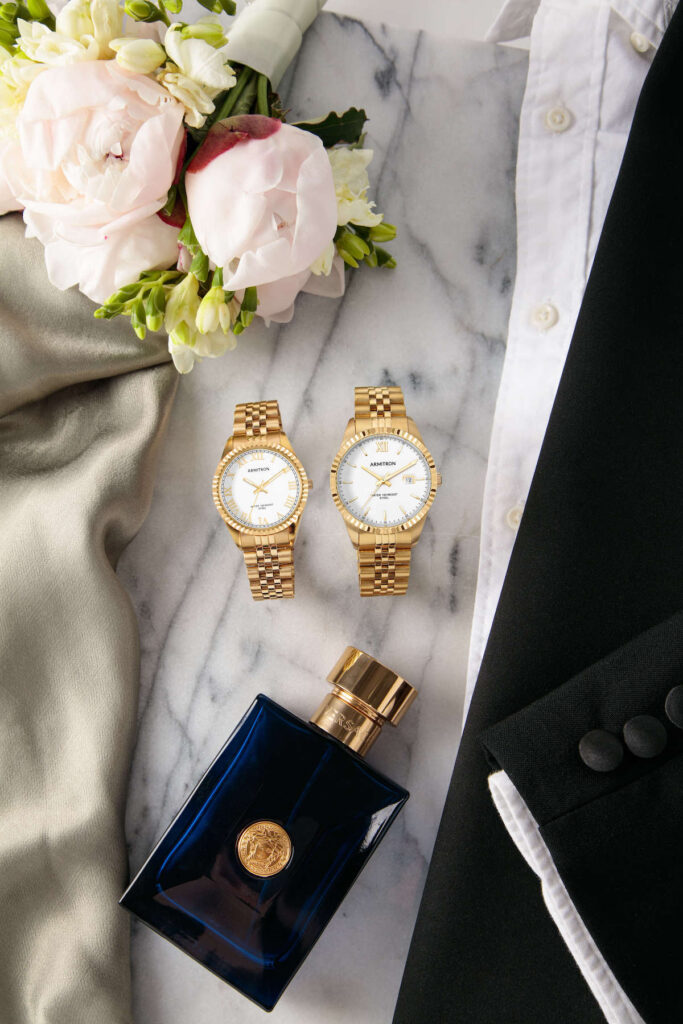 Ross-Rachel_20-5521_75-5873_05-24-2023_0045 Armitron Ross and Rachel watches in gold with cologne