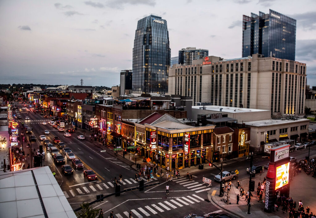 Broadway Broadway Street Nashville Downtown