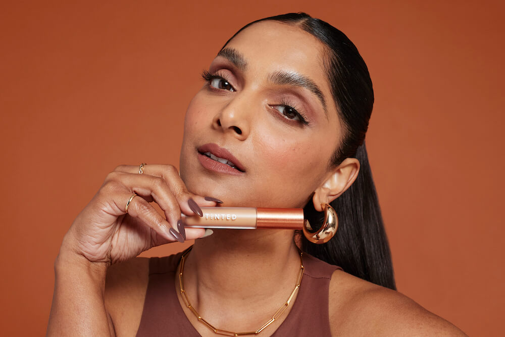 DLT_HueskinSerumConcealer_Deepica_AFTER_211 Live Tinted Hueskin Serum Concealer with founder Deepica Mutyala