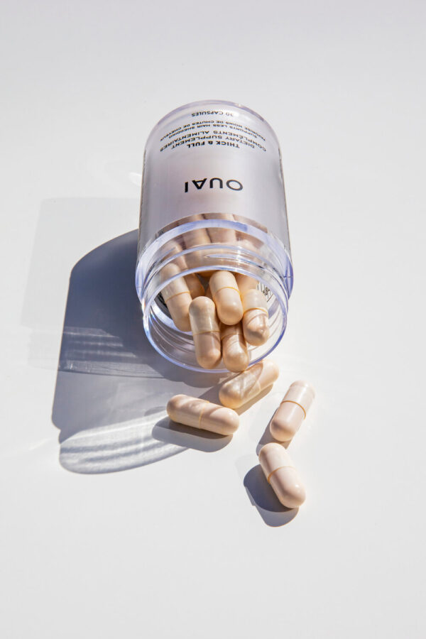 _I3A0232-CROPPED OUAI hair care scalp serum pills close up