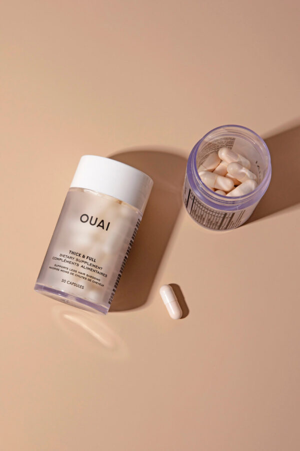 _I3A0403-CROPPED OUAI hair care thick and full supplements container with pills