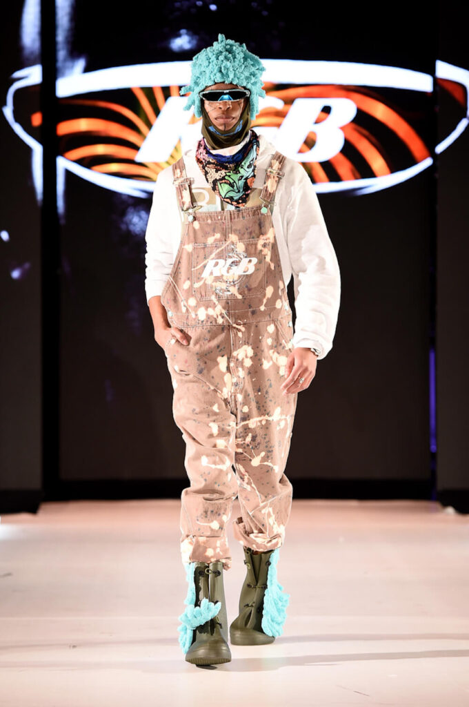 roygbiv-2 Model walks for Roy G Biv at Runway 7 NYFW FW 2023