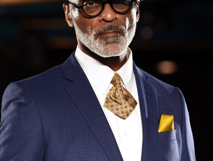 Model walks for The Shortii at Sony Hall with Runway 7 NYFW FW2023