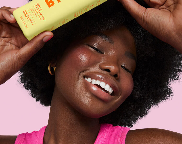 Byoma skin care creamy jelly cleanser