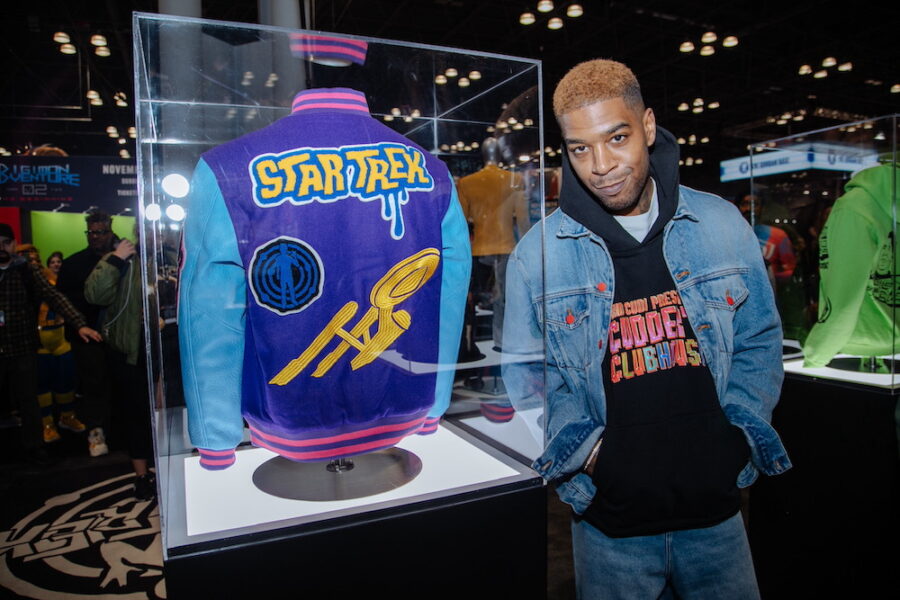 NEW YORK, NEW YORK - OCTOBER 14: Kid Cudi attends New York Comic Con 2023 at Javits Center. (Photo by Catherine Powell/Getty Images for Paramount+)