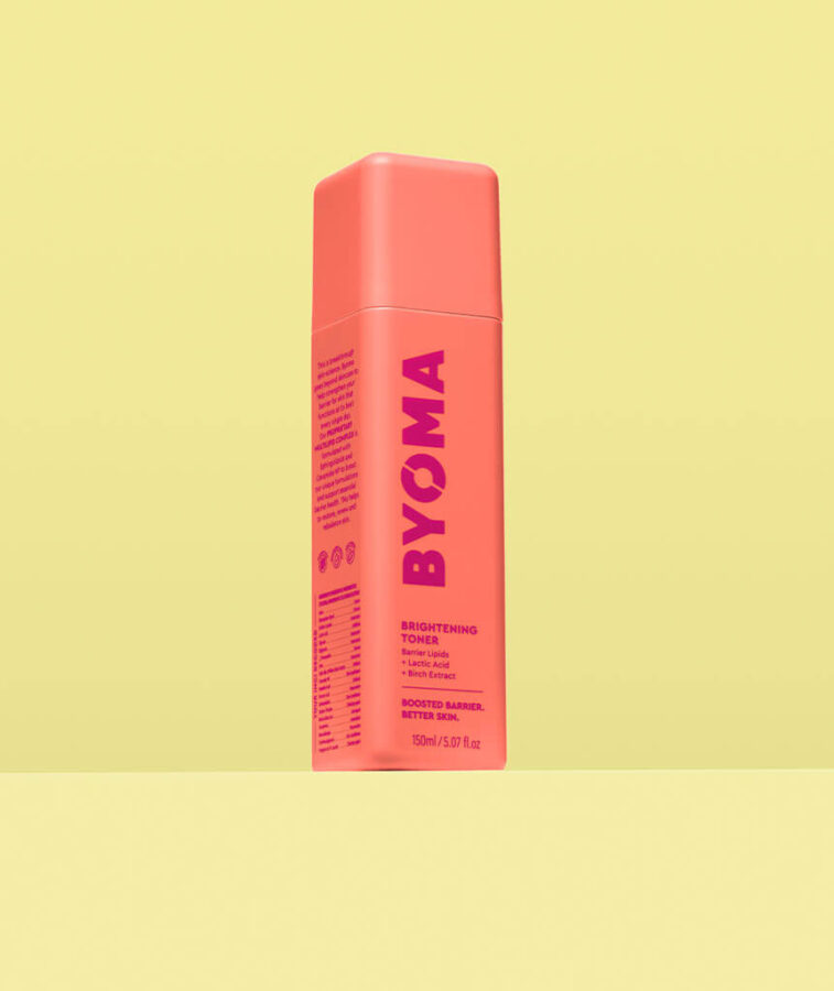 byoma skin care brightening toner
