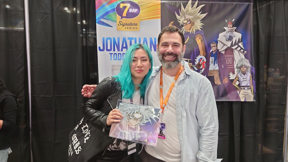 NEW YORK, NEW YORK - OCTOBER 14: Jonathan Todd Ross at Javits Center on October 14, 2023 in New York City. (Photo by Sophia Calderone)