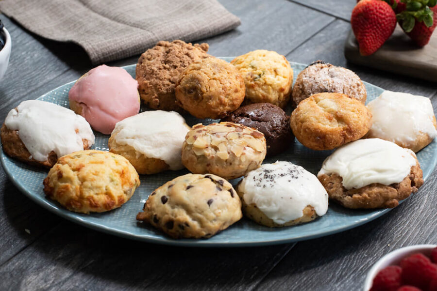 Seven sisters mail to order scones scone sampler