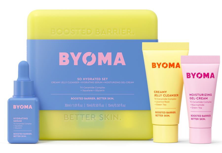 Byoma Barrier Boosting Skincare So Hydrating Skincare set