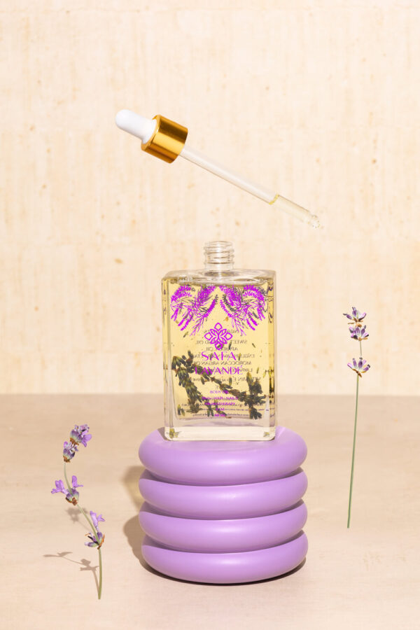 Safa Body Lavender Oil with dropper