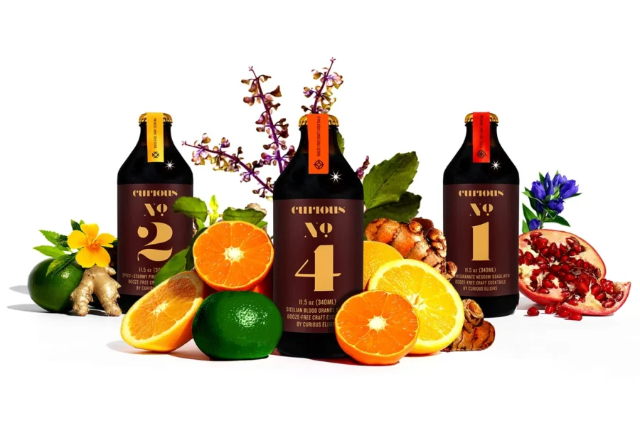 Curious Elixers Variety Pack Non-alcohol zero alcohol alcohol alternative