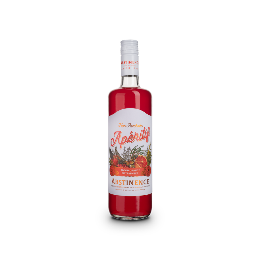 Abstinence Spirits Blood Orange Aperitif Zero Alcohol Non-Alcohol Alternative