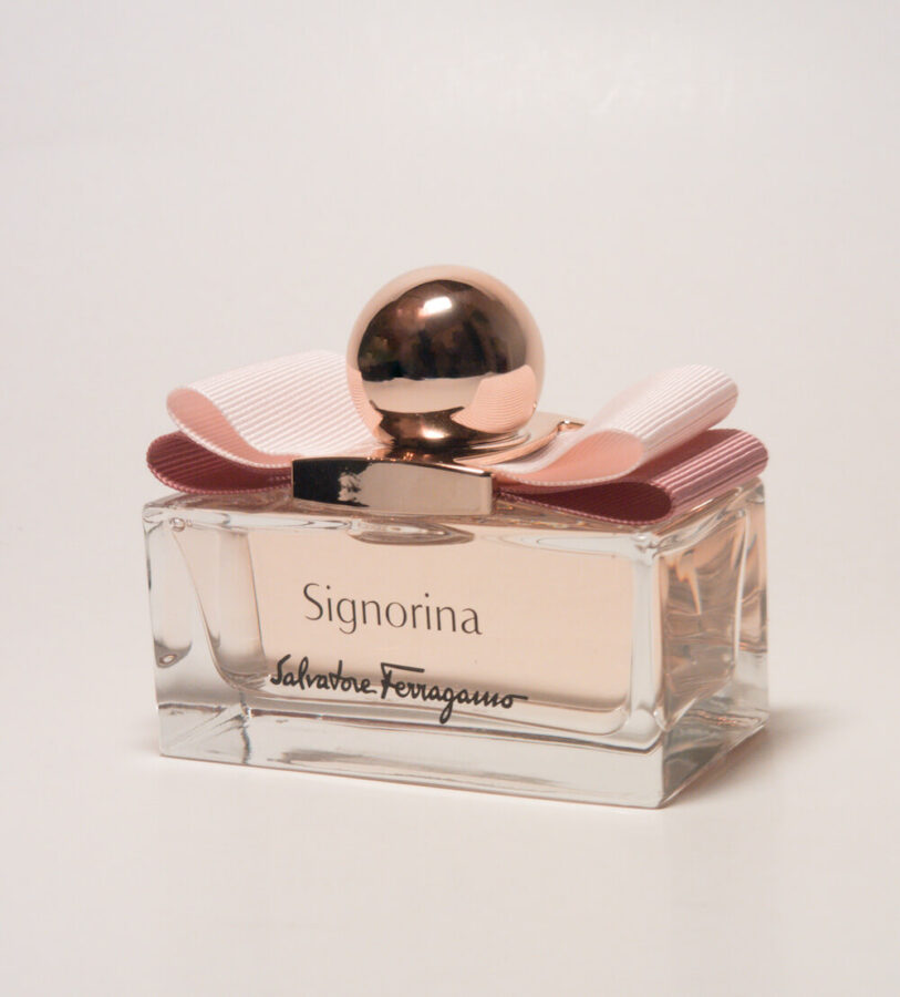 Luxury fragrance Signorina Eau de Parfum by Salvatore Ferragamo Photo by Sophia Calderone