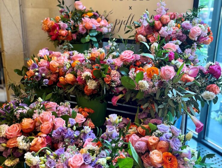 Loews Regency New York Hotel Mother's Day Brunch Floral Cart