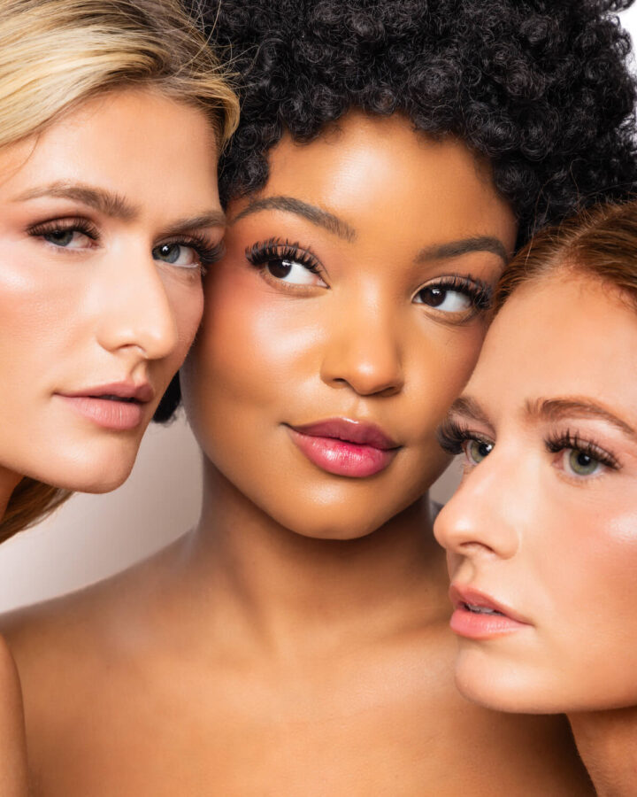 Photo of women with Pro Lash DIY lash extension at home system