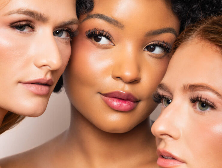 Photo of women with Pro Lash DIY lash extension at home system