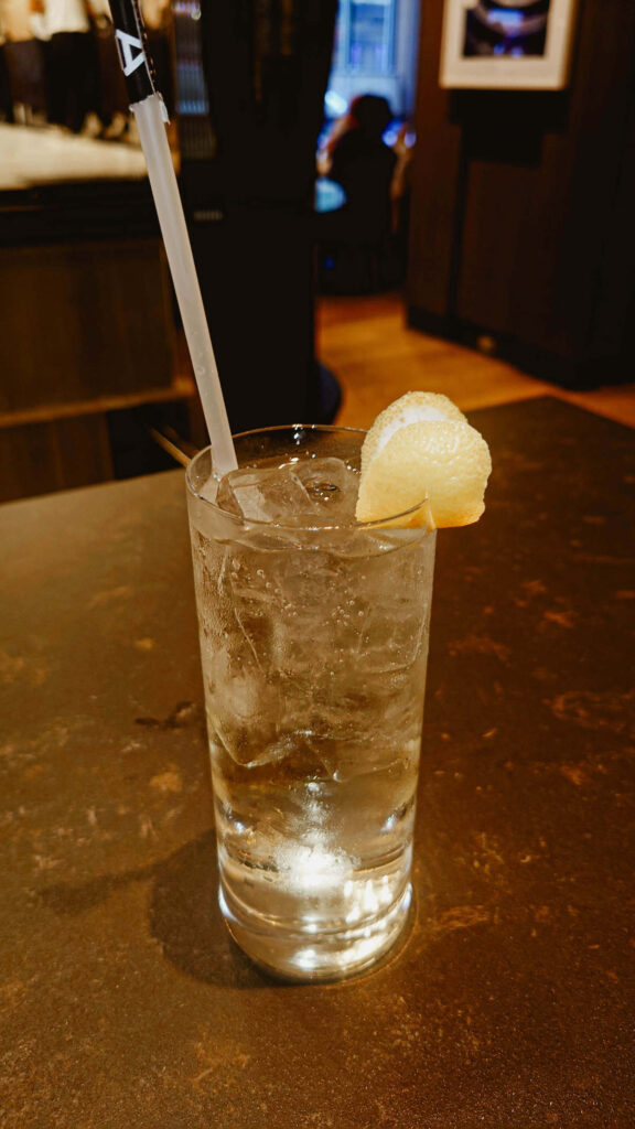 Loews Regency Bar and Grill St. Germain Spiritz from the Free Spirited program photo by Sophia Calderone