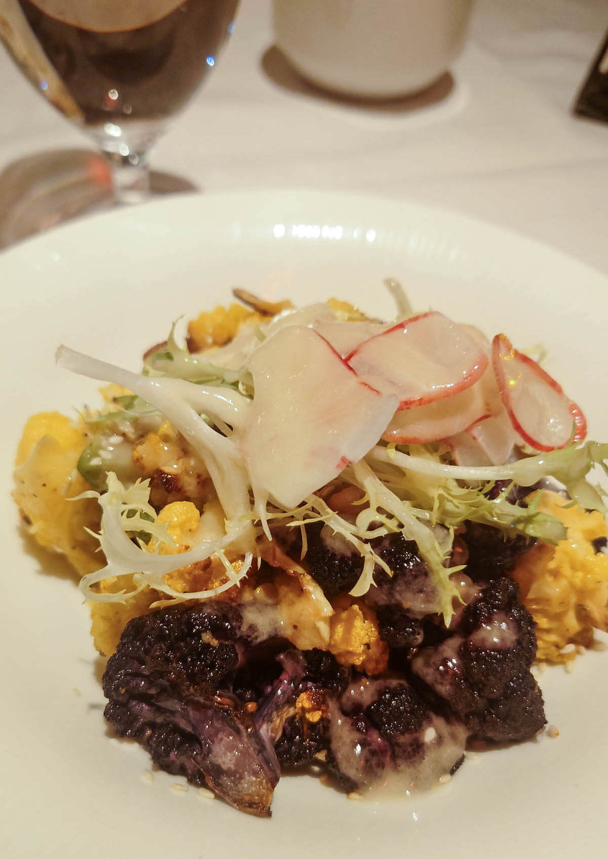 Loews Regency Bar and Grill Cauliflower Salad Photo by Sophia Calderone