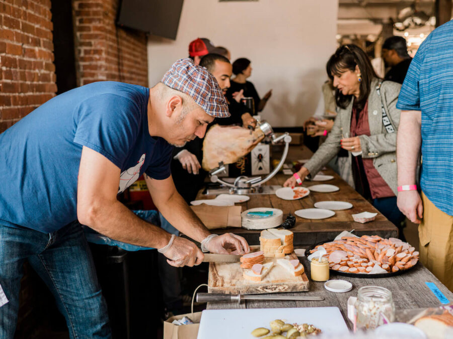 Food Karma Projects CiderFeast food options