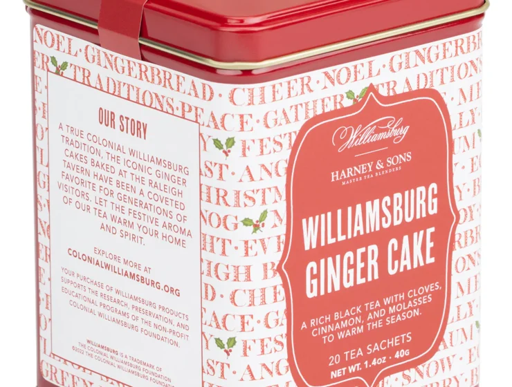 Harney & Sons Williamsburg Ginger Cake Tea Tin