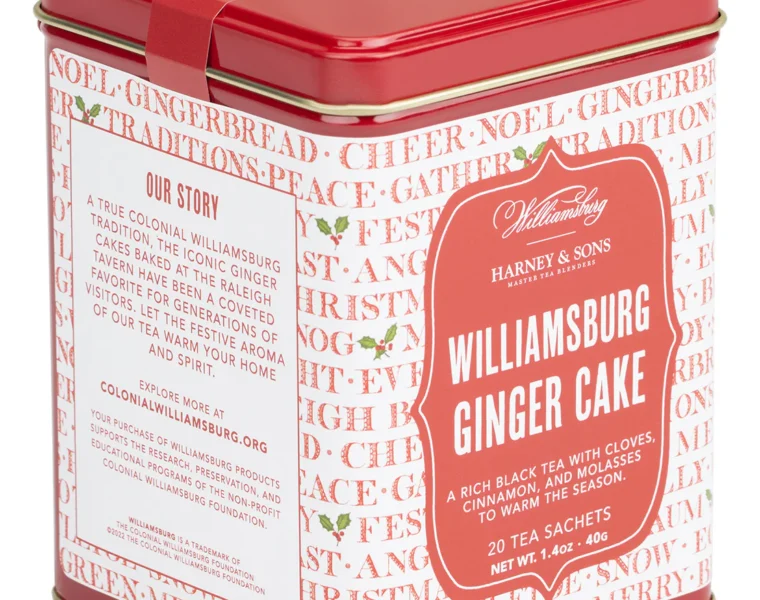 Harney & Sons Williamsburg Ginger Cake Tea Tin