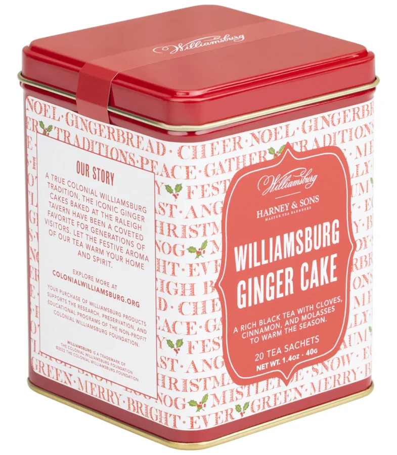 Harney & Sons Williamsburg Ginger Cake Tea Tin