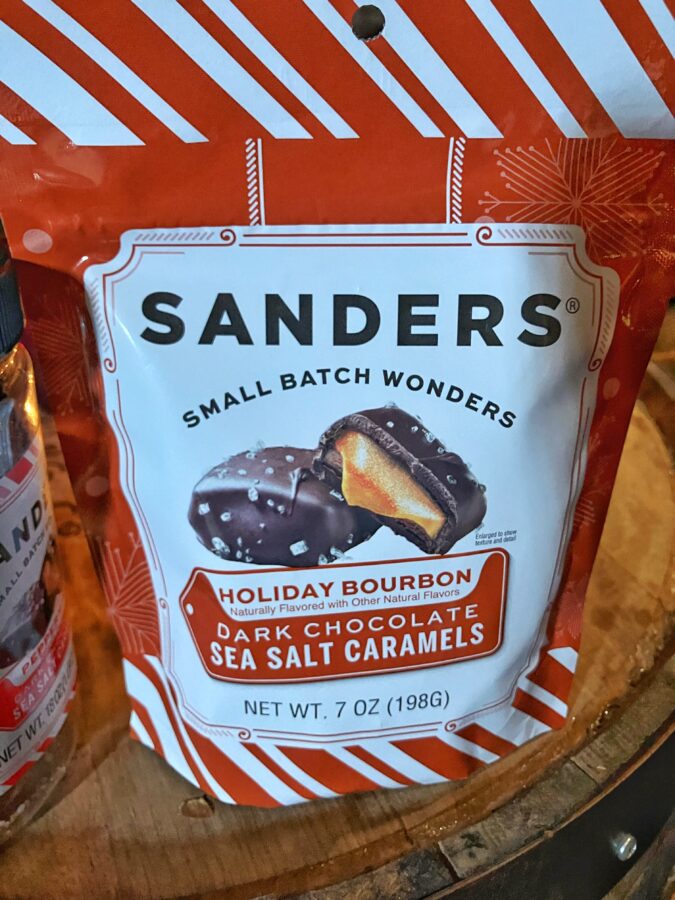 Bag of Sanders Sea Salt Caramels