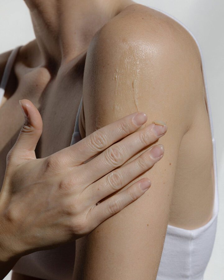 Anokha balm in use