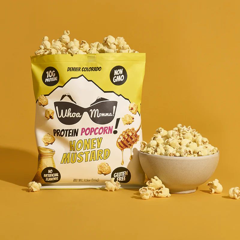 Honey Mustard Popcorn Whoa Momma