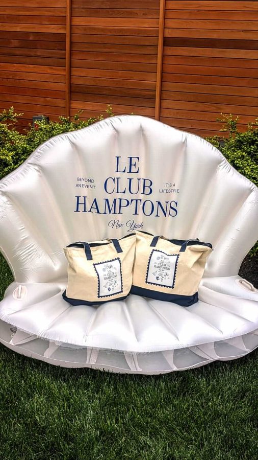 Le Club Hamptons All White event