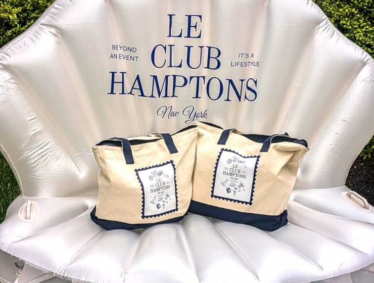Le Club Hamptons All White event Photo by Sophia Calderone