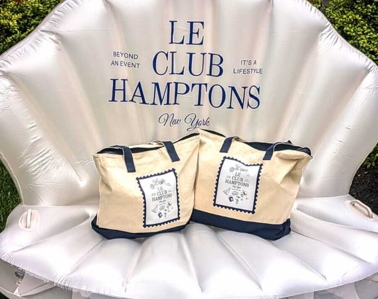Le Club Hamptons All White event Photo by Sophia Calderone