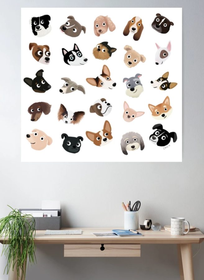 Dog Art Print