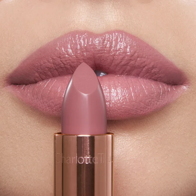 Charlotte Tilbury Pillow Talk lipstick in Fair
