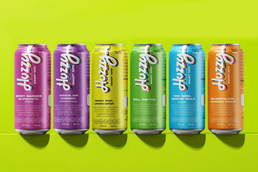 Huzzy Smart Sips Flavor line