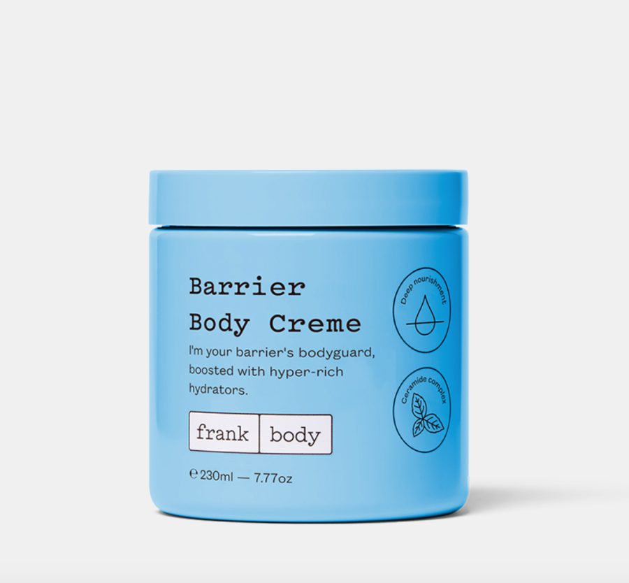 Frank Body Barrier Body Creme Jar