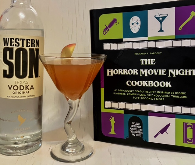 Wester Son Vodka, "Debbie Salted Apple Cider Martini, The Horror Movie Night Cookbook