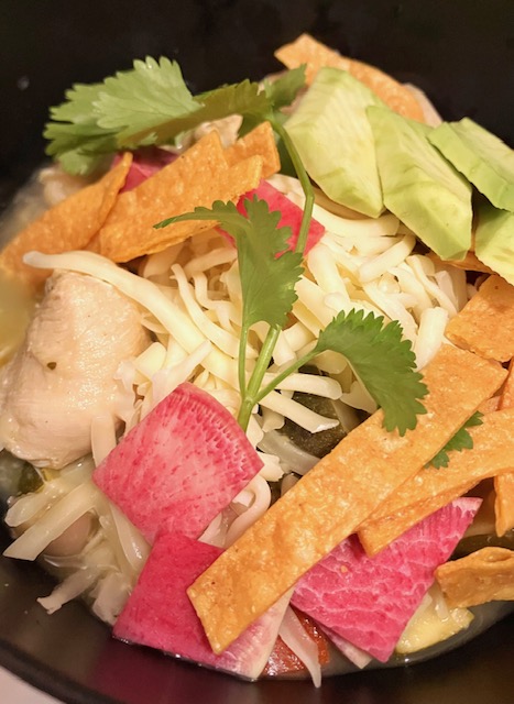 Hatch Green Chicken Enchilada Soup