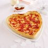 A Tasty Love Letter: Heart-Shaped Deep Dish Pizza