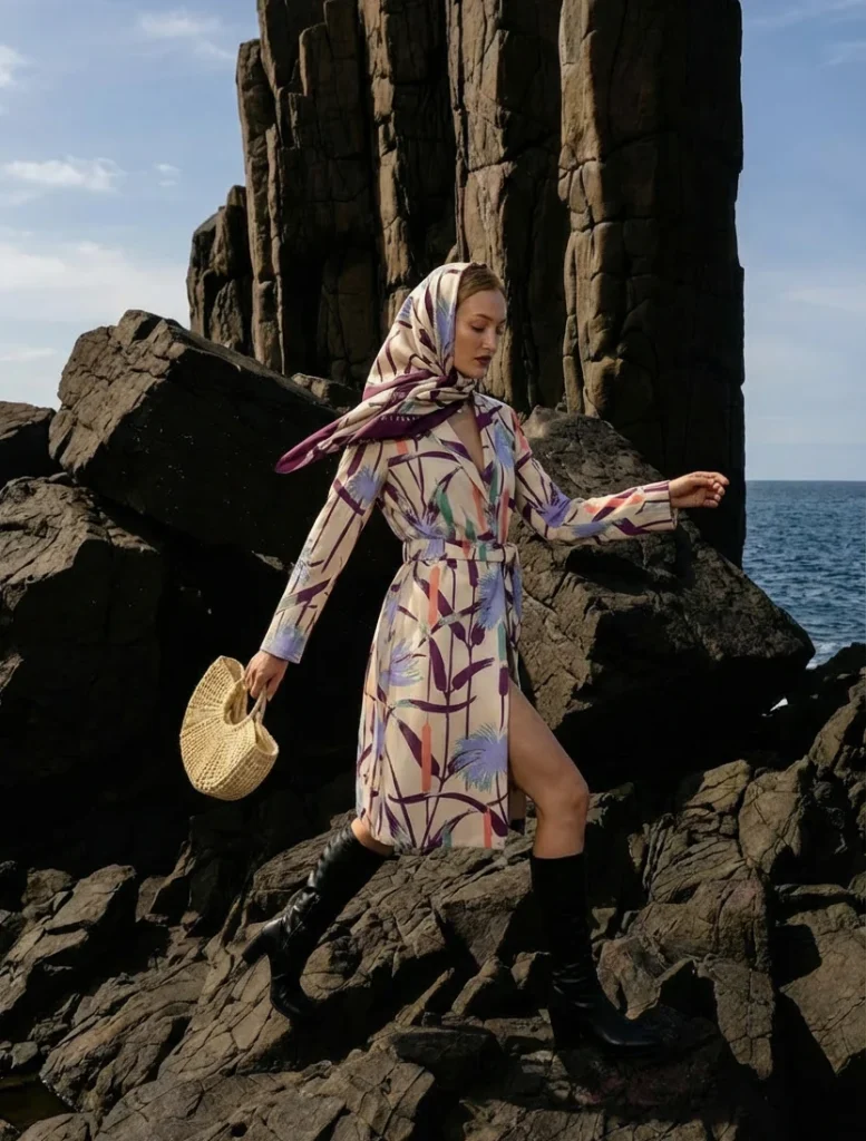 Experience the luxury of My Paloma's slow-fashion, lightweight statement coats and much more.